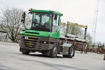 Terberg handles heavy loads in Tinglev...